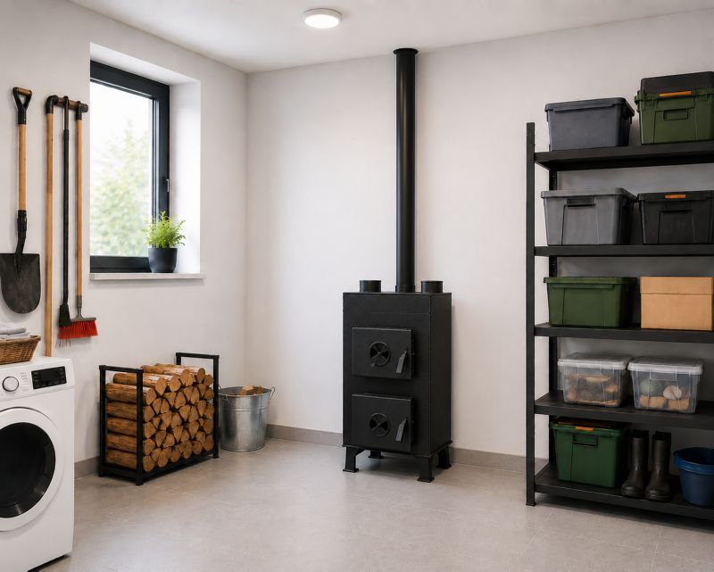 Varmluftsovn PN1 13,1 kW Sort