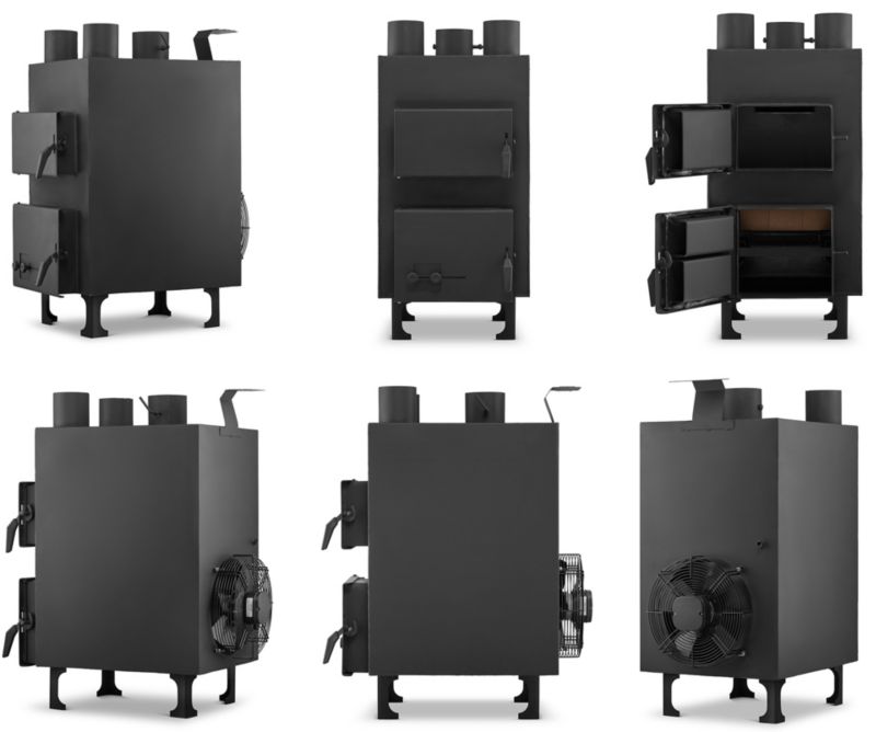 Varmluftsovn PN-2 20 kW Grafitgrå