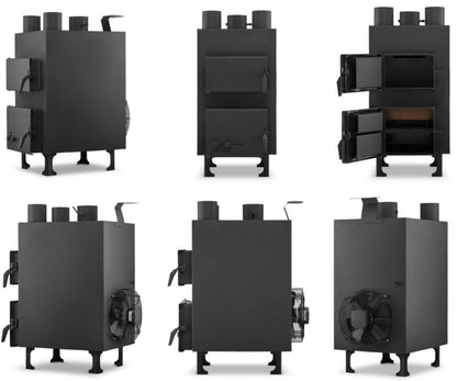 Varmluftsovn PN-2 20 kW Grafitgrå