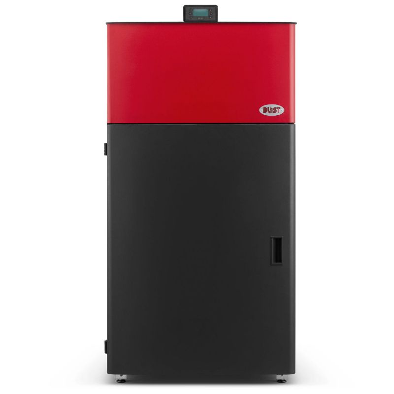 Pilleovn med Vandgris TERA 22 55x55x110 cm 22 kW Antracit