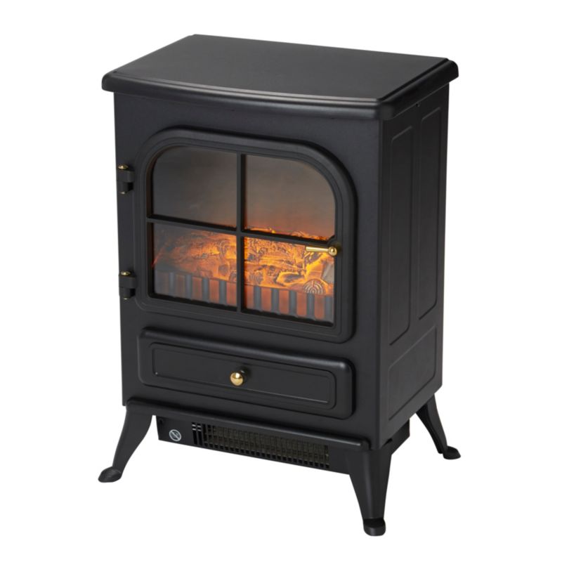 Elektrisk Kamin ND-180ML 1850 W Sort