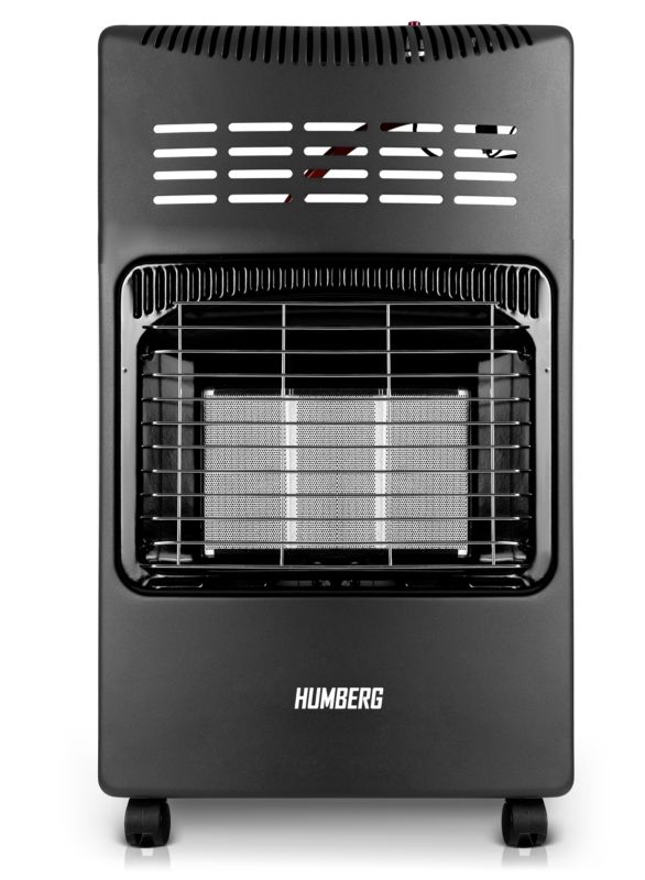 Humberg bærbar sammenklappelig gasvarmer til flaske 4200W 1 stk.