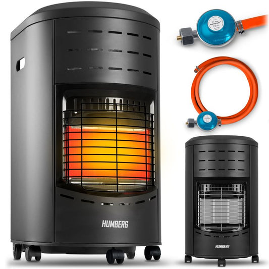 Humberg gasvarmer til gasflaske 4200W – 1 stk.