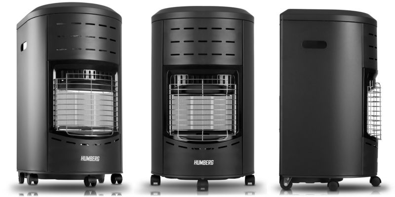Humberg gasvarmer til gasflaske 4200W – 1 stk.