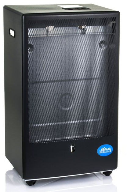 FERRETTI 4200W Katalytisk Gasvarmer med Blå Flamme, Effektiv Sort Model