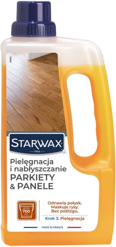 Starwax pleje- og polermiddel til parket og paneler 1 l