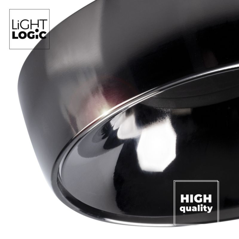 LightLogic LL BAKU DSO-A/A indbygningsspot ring sort 1 stk.
