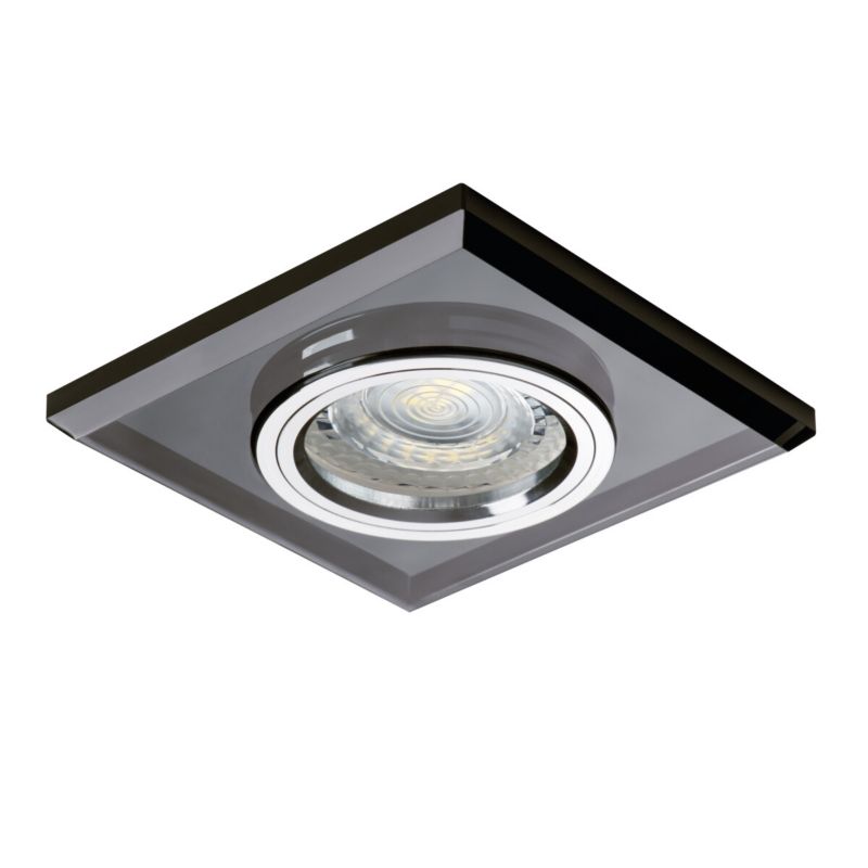 LightLogic LL BILA DSL-B 30560 sort glas loftspot-ring, 1 stk.