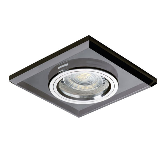 LightLogic LL BILA DSL-B 30560 sort glas loftspot-ring, 1 stk.