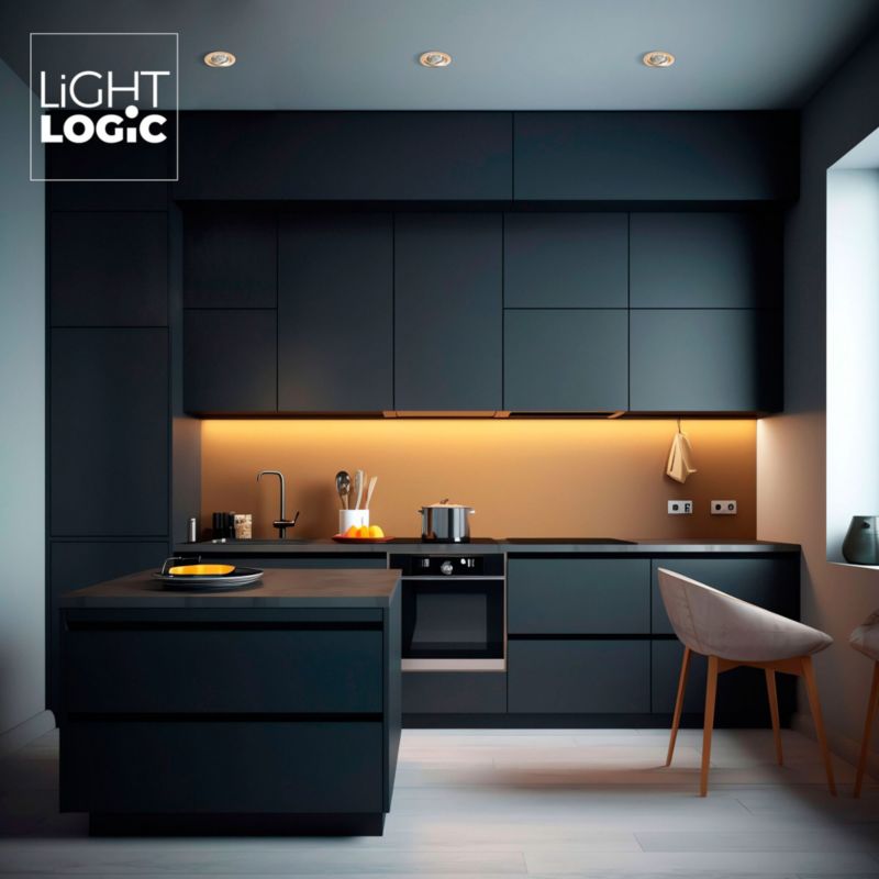 LightLogic LL CILI DTO-G 30541 guldfarvet indbygningsspot til loft - 1 stk.