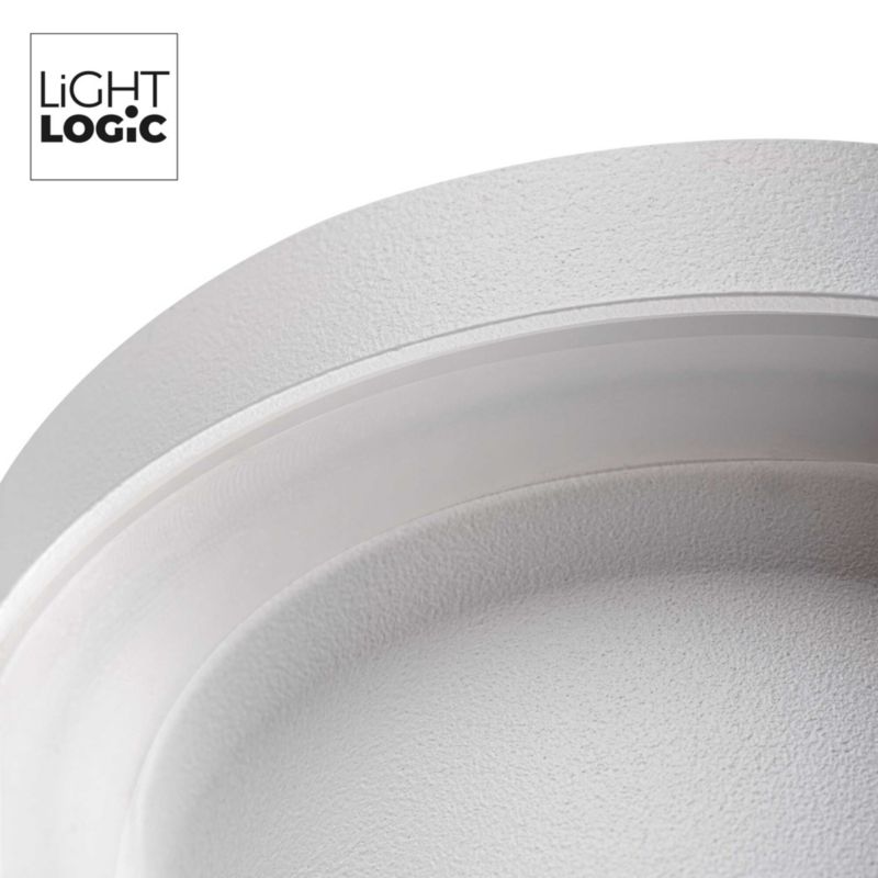 LightLogic LL HONIS IP44 DSO-W indbygningsspot-ring, rund, 1 stk.