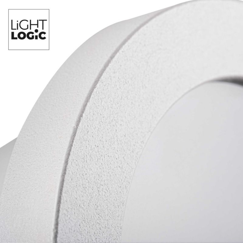 LightLogic LL HONIS IP44 DSO-W indbygningsspot-ring, rund, 1 stk.