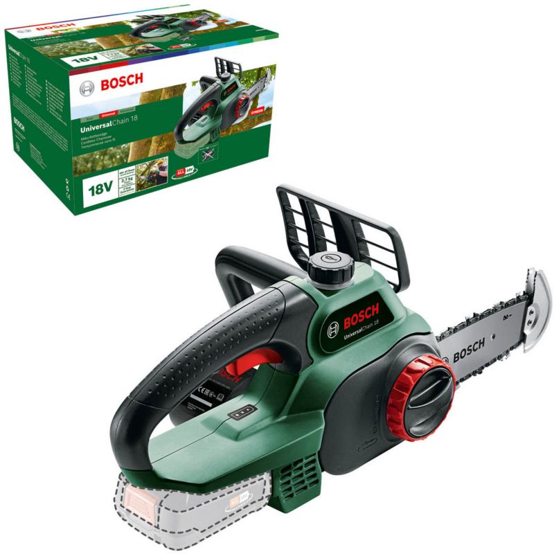 Bosch Universal Chain 18 V batteridrevet kædesav