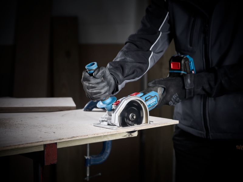 Erbauer mini rundsav 18 V uden batteri