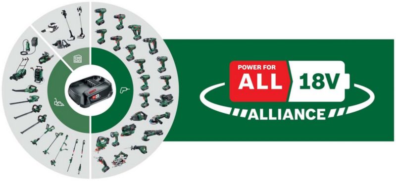 Bosch 18 V bajonetsav uden batteri