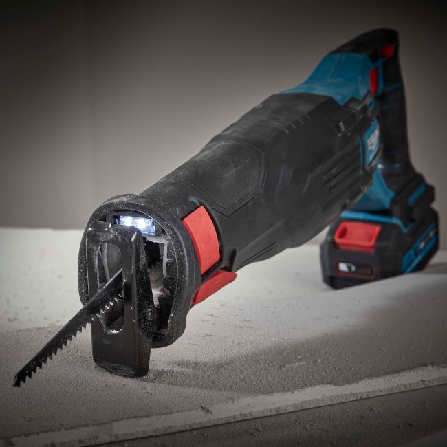 Erbauer 18 V bajonetsav med 1 x 4 Ah batteri