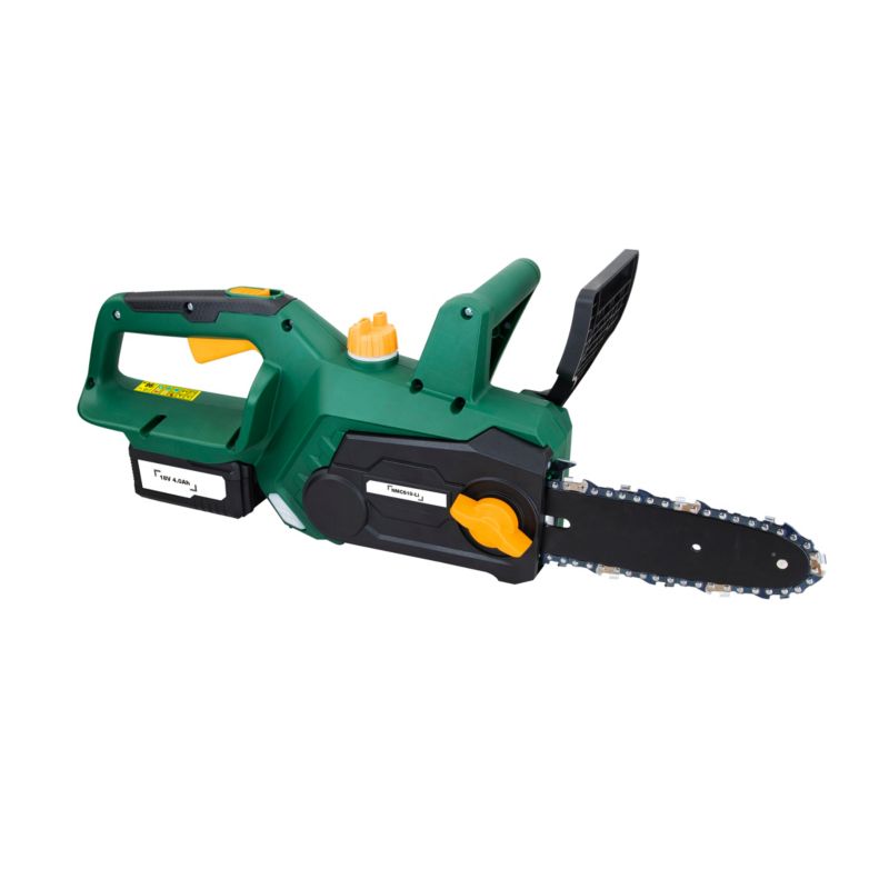 18 V batteridrevet motorsav med 20 cm sværd