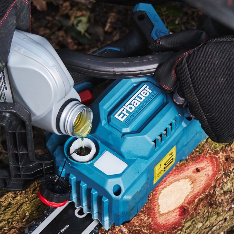 Erbauer 36 V 20 cm akku-kædesav