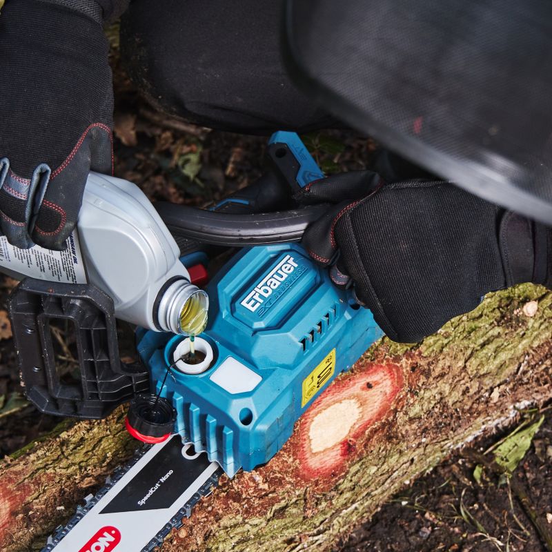 Erbauer 36 V 20 cm akku-kædesav