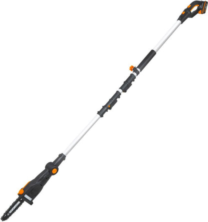 Worx WG349E 20 V akku-kædesav med teleskoparm