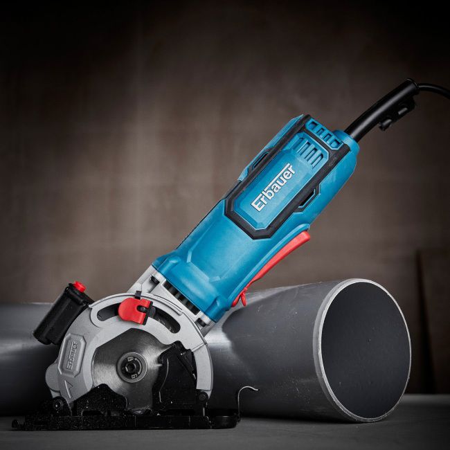 Mini træcirkelsav Erbauer 650 W