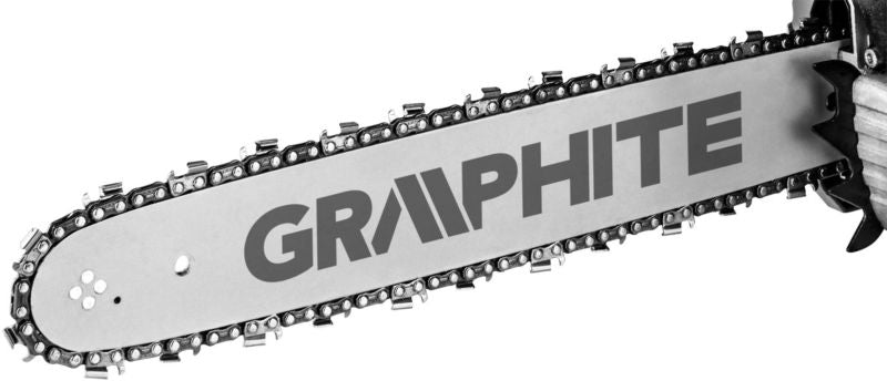 Graphite benzindrevet kædesav 2,7 kW med 16" sværd