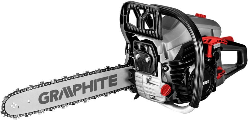 Graphite benzindrevet kædesav 2,7 kW med 16" sværd
