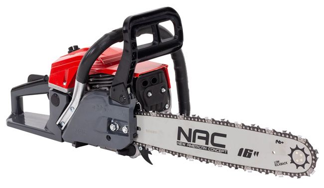 Benzindrevet kædesav NAC 45 cm³