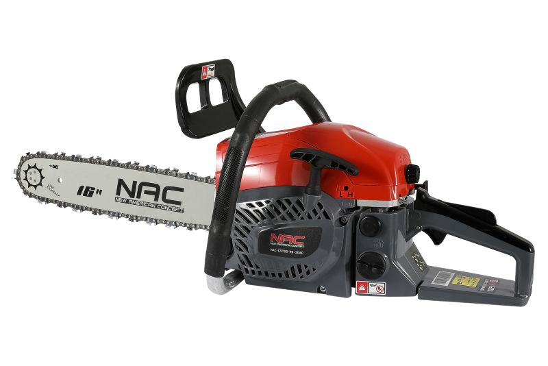 NAC benzindrevet kædesav 52 cm³ med 40 cm sværd