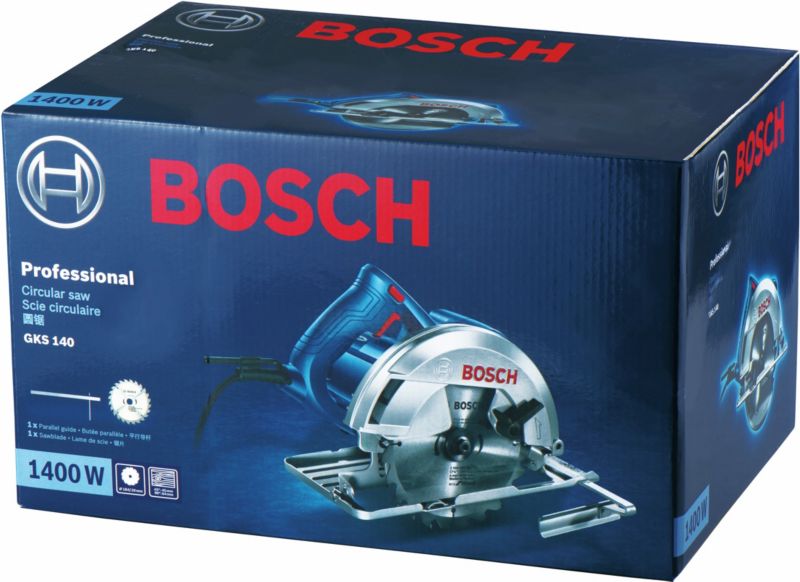 Bosch Professional GKS 140 rundsav 184 mm 1400 W