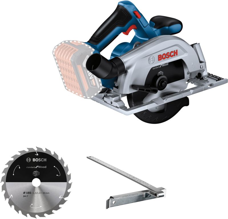 Bosch Professional GKS 185-LI akku-kapcirkelsav uden batteri