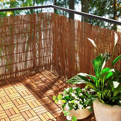 Pileflethegn 1x3 m Natur Brun