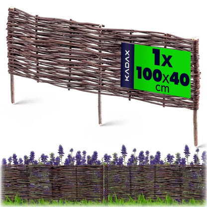 Pilehegn 100x40 cm Natur Brun