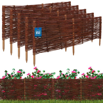 Pilehegn 100x40 cm Brun 5 Stk.