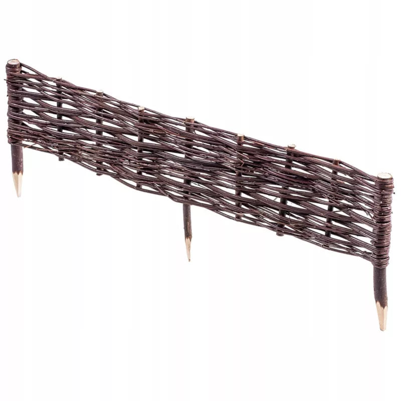 Pilehegn Bedafgrænsning 100x20 cm 10 Stk Natur