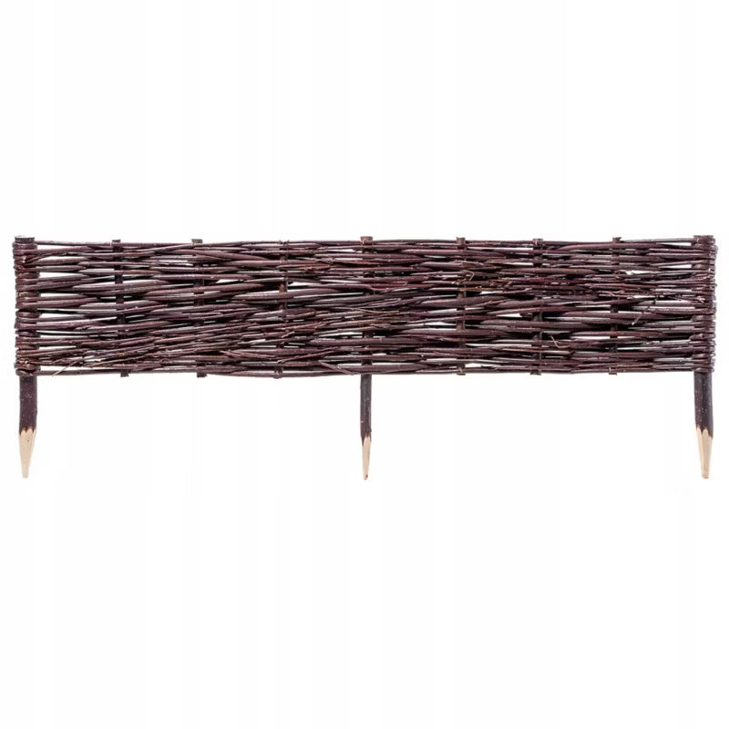 Pilehegn Bedafgrænsning 100x20 cm 10 Stk Natur