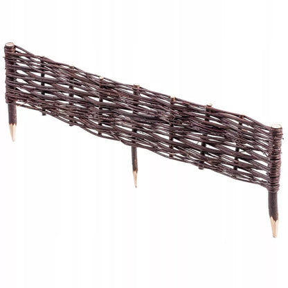 Pilehegn Bedafgrænsning 100x20 cm 10 Stk Natur