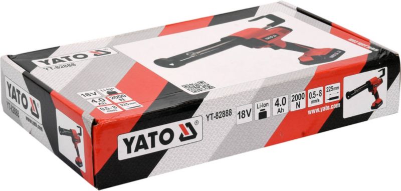 Yato patronpistol med 4,0 Ah Li-Ion 18 V batteri