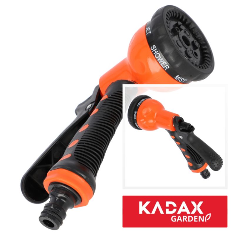 KADAX multifunktionel vandingspistol til effektiv havevanding
