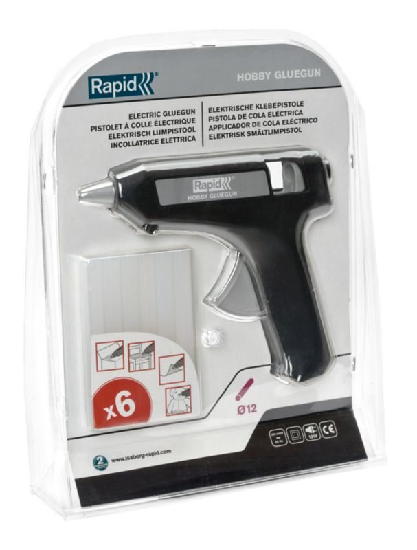 Hobby Rapid limpistol med 6 limstænger