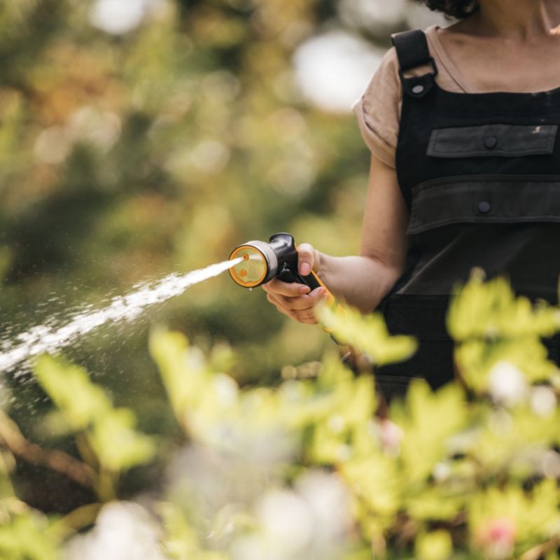 Fiskars Comfort 3‑funktioners sprøjtepistol