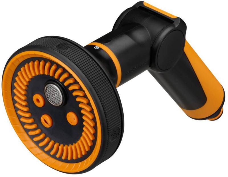 Fiskars Multi Comfort sprøjtepistol i sort og orange