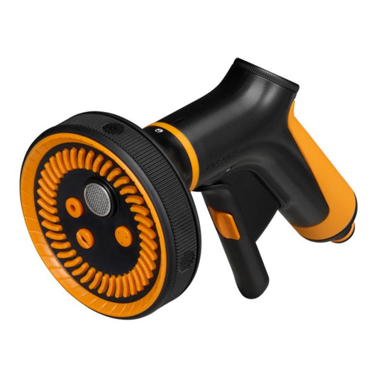 Fiskars Multi Comfort forreste aftrækker sprøjtepistol i sort-orange