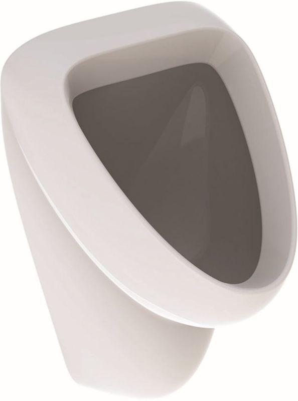 Væghængt Urinal 35x56,5 cm Hvid Keramik Topmonteret Vandtilførsel