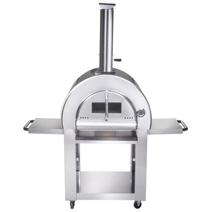 Pizzaovn AB459 Rustfrit Stål Sølv