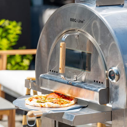 Pizzaovn AB459 Rustfrit Stål Sølv