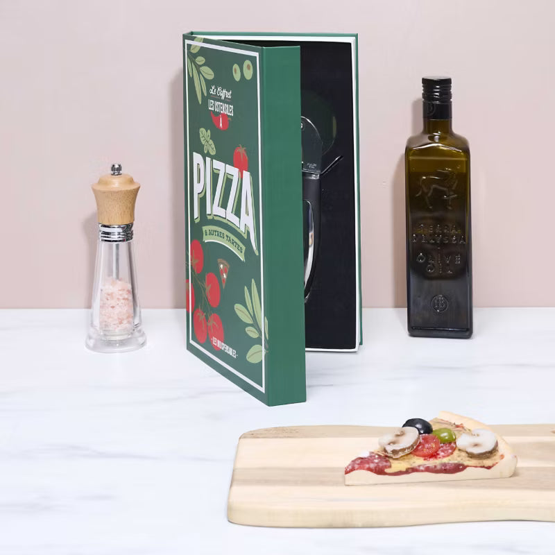 Pizzasæt Pizza Duo Sølv Rustfrit Stål