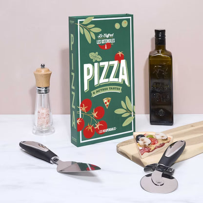 Pizzasæt Pizza Duo Sølv Rustfrit Stål