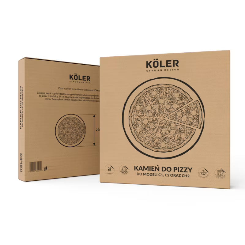 Pizzasten Cordierit Ø29 cm til Ember C1 C2 CH2