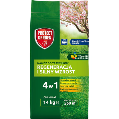 Plænegødning Regenerering og Vækst 14 kg